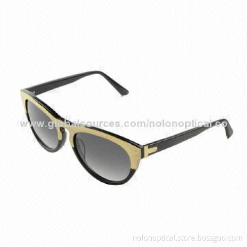 Cat-shaped Designer Sunglasses with Polarized Lens and UV400 Protection